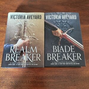 Realm Breaker Trilogy Books 1 And 2 By Victoria Aveyard HC 1st Edition Books